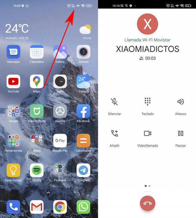 Как совершать и принимать звонки на Xiaomi, если нет покрытия?